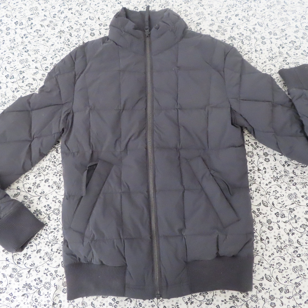 Basin and Range black quilted goose down jacket XS